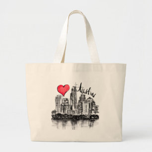 Grand Tote Bag J'aime Austin