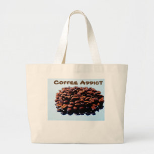 Grand Tote Bag J'aime l'arome du café