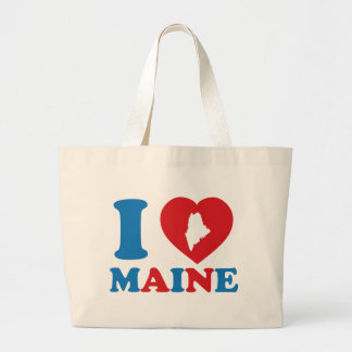 Grand Tote Bag J'aime le Maine