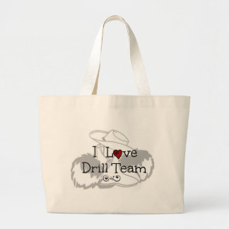 Grand Tote Bag J'aime l'équipe d'entraînement