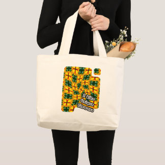 Grand Tote Bag J'Aime Les Fleurs Uniques