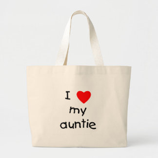 Grand Tote Bag J'aime ma tante