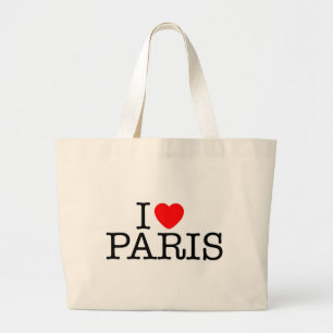 Grand Tote Bag J'aime Paris