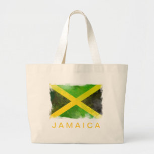 Grand Tote Bag jamaica flag - reggaots roots