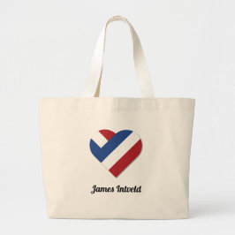 Grand Tote Bag James Intveld with Netherlands Heart