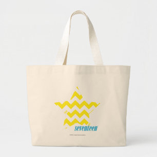 Grand Tote Bag Jaune 3 de zigzag
