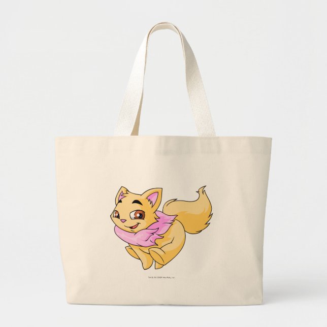 Grand Tote Bag Jaune de Wocky (Devant)
