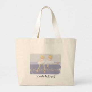 Grand Tote Bag Je danserais plutôt !