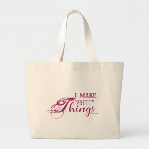 Grand Tote Bag Je Fais De Jolies Choses Fourre-tout