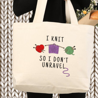 Grand Tote Bag Je le mérite donc je ne le démêle pas
