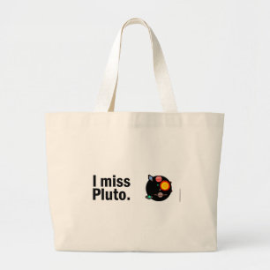 Grand Tote Bag Je manque Pluton