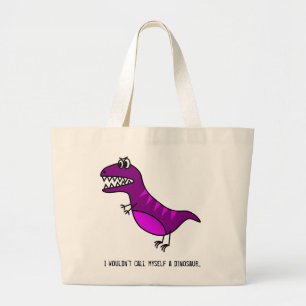Grand Tote Bag Je ne m'appellerais pas slogan drôle d'un