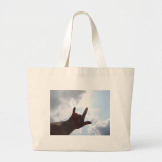 Grand Tote Bag JE T'AIME dans le signe
