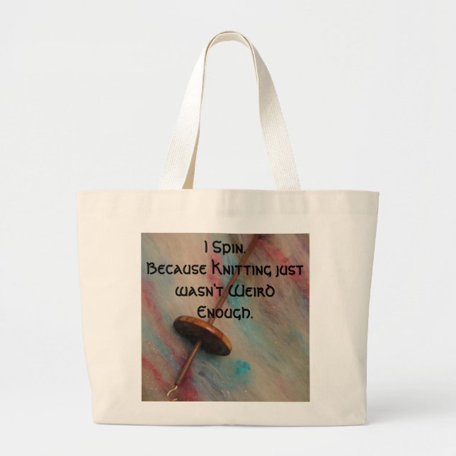 Grand Tote Bag Je tourne (Devant)