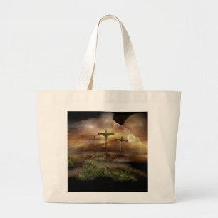 GRAND TOTE BAG JÉSUS SUR LA CROIX
