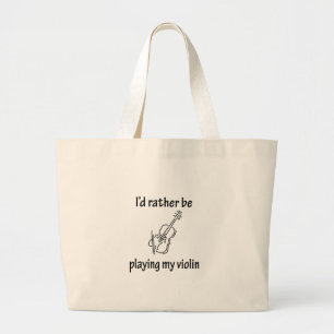 Grand Tote Bag Jeu de mon violon