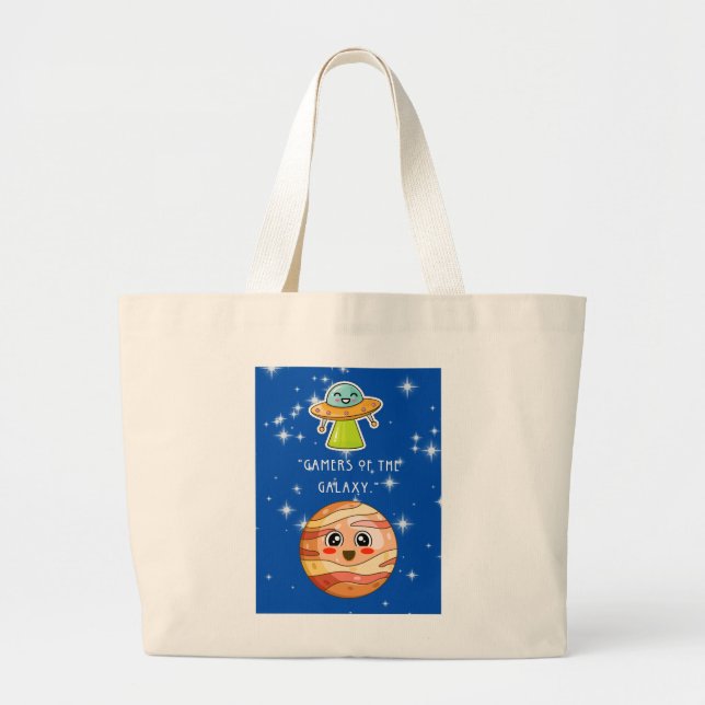 GRAND TOTE BAG JEUX DE LA GALAXIE (Devant)