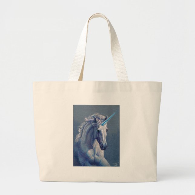 Grand Tote Bag Jewel la licorne (Devant)