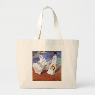 Grand Tote Bag Joaquin Sorolla Femmes Promenade Plage