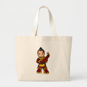Grand Tote Bag Joueur de personnel de Bancha Ninja Shenkuu