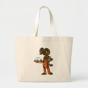 Grand Tote Bag Joueur de Tonu Tyrannia