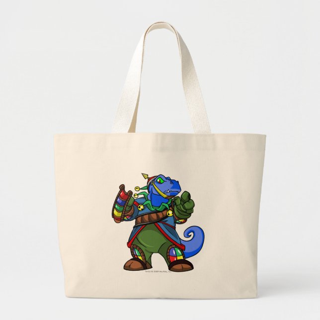 Grand Tote Bag Joueur d'île de Grarrl Roo (Devant)