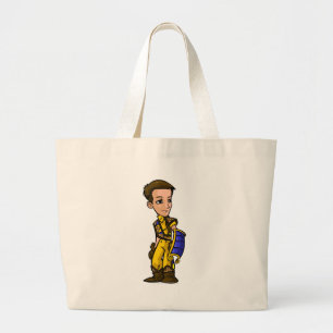 Grand Tote Bag Joueur perdu de personnel de désert de dirigeables