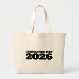 Grand Tote Bag Jour de la marmotte 2026