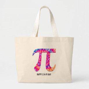 Grand Tote Bag Jour de Tie Dye Pi