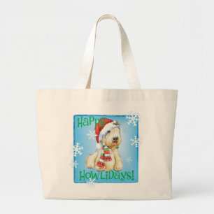 Grand Tote Bag Joyeux Howlidays Sealyham Terrier