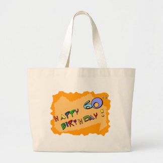 Grand Tote Bag Joyeux soixantième anniversaire !