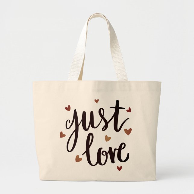 Grand Tote Bag Just Love Jumbo Fourre-tout (Devant)