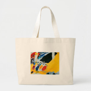 Grand Tote Bag Kandinski Impression III Concert Peinture Abstrait