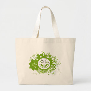 Grand Tote Bag Kanji pour la paix