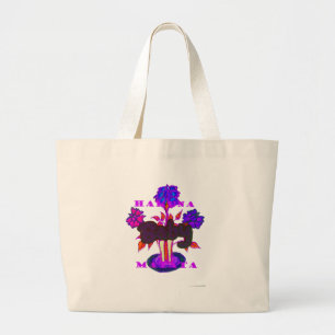 Grand Tote Bag Kenya Heart Art : I Love Kenya