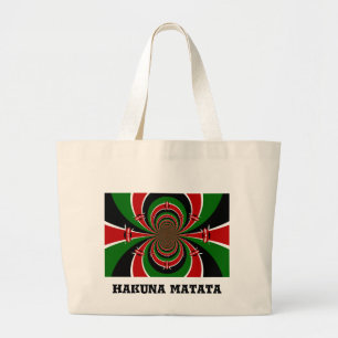 Grand Tote Bag Kenya Raha Hakuna Matata