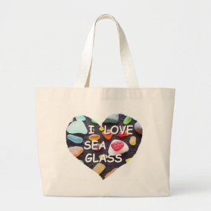 Grand Tote Bag l VERRE de MER d'AMOUR