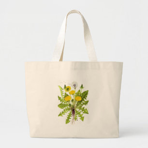 Grand Tote Bag La collection de pissenlit