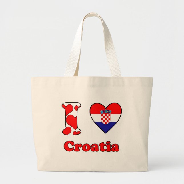 Grand Tote Bag La Croix de l'amour (Devant)
