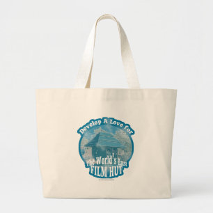 Grand Tote Bag La Dernière cabane de film du monde !