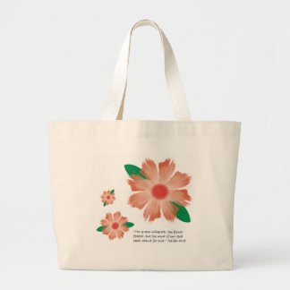 Grand Tote Bag La fleur se fane Fourre-tout