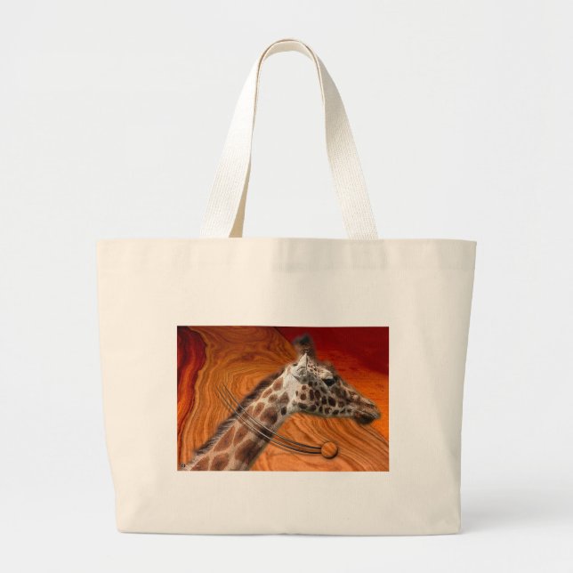 GRAND TOTE BAG LA GIRAFE DU G (Devant)
