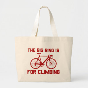 Grand Tote Bag La Grande Bague Est Pour L'Escalade
