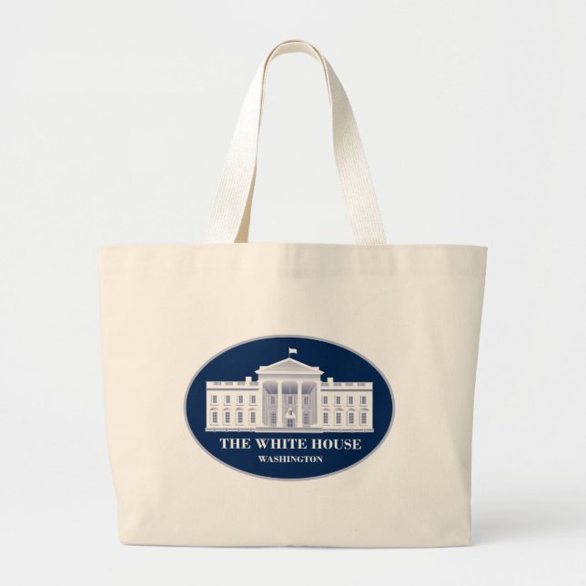 Grand Tote Bag La Maison Blanche (Devant)
