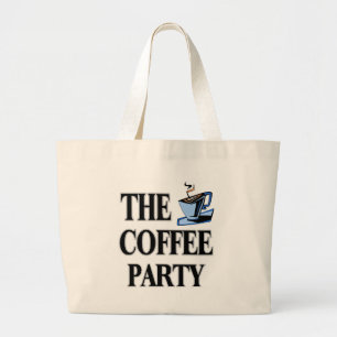 Grand Tote Bag La partie de café