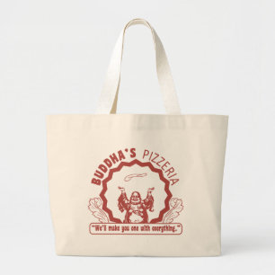 Grand Tote Bag La pizzeria de Bouddha