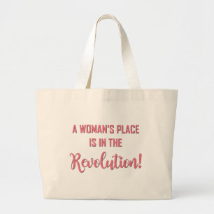 GRAND TOTE BAG LA PLACE D'UNE FEMME...
