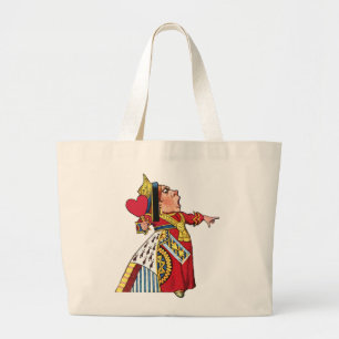 GRAND TOTE BAG LA REINE DES COEURS