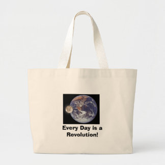 Grand Tote Bag La révolution, chaque jour est une révolution !