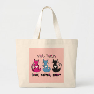 Grand Tote Bag La technologie de vétérinaire STÉRILISENT NEUTR